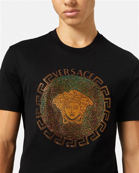 versace t-shirt herren medusa|versace look alike shirts.